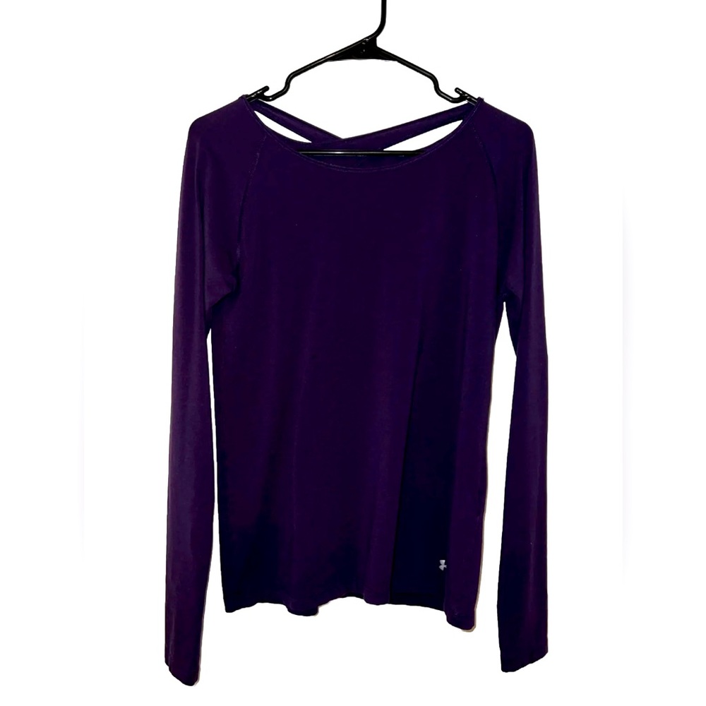 Women’s Under Armor Long Sleeve Purple Shirt